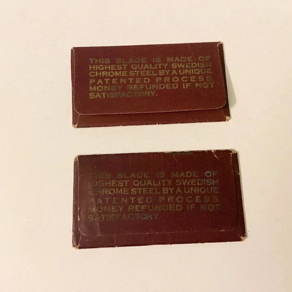 Vintage Blades by Cooper Razor Blades USA Lot  of 2 - Picture 12 of 14